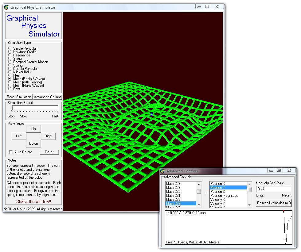 Physics Simulator screenshot